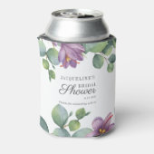 花のユーカリ水彩スクリプト ブライダルシャワー 缶クーラー (缶裏面)