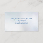 花のライフオーナメント名刺 名刺 (裏面)