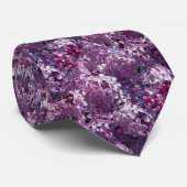 花のライラックの花の春のタイの破烈 ネクタイ (ロール)