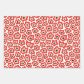 花のラッピングペーパーシート ラッピングペーパーシート (正面)