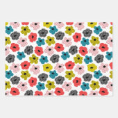 花のラッピングペーパーシート ラッピングペーパーシート (正面)