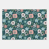 花のラッピングペーパーシート ラッピングペーパーシート (正面)