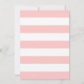 花のリース|のブライダルシャワーの招待状 招待状 (裏面)