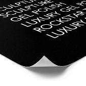 花のリース サロン メニュー 価格表 壁ポスター ポスター (角)