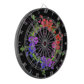 花のリース ダーツボード (正面左)