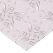 花のレトロパターン テーブルクロス (アングル)