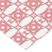 花のレトロパターン テーブルクロス (アングル)