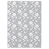 花のレースパターン クリップボード (裏面)