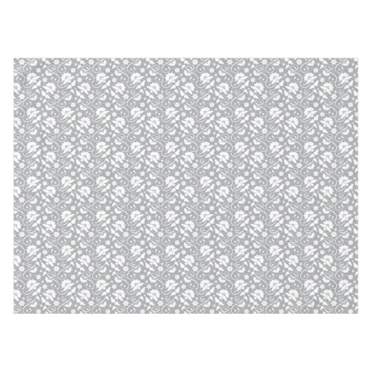 花のレースパターン テーブルクロス (正面(横))