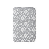 花のレースパターン バスマット (正面縦)