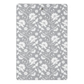 花のレースパターン ミニクリップボード (裏面)