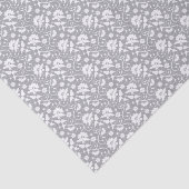 花のレースパターン 薄葉紙 (詳細)