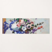 花のロココの花瓶，ポールセザンヌ ヨガマット (正面(横))