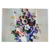 花のロココの花瓶,ポールセザンヌ ラージペーパーバッグ (裏面)