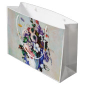 花のロココの花瓶,ポールセザンヌ ラージペーパーバッグ (裏面アングル)