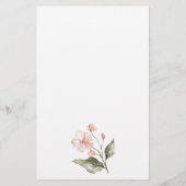 花のローズ　ドレスを当てろ！ ブライダルシャワーゲーム チラシ (裏面)