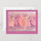 花のワルツ ポストカード (正面/裏面)