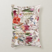 花のヴィンテージのパターンの組み合わせ。ヴィンタ アクセントクッション (正面(垂直))