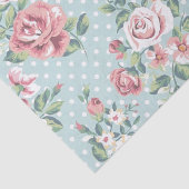 花のヴィンテージのプリント 薄葉紙 (詳細)