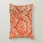 花のヴィンテージの壁紙の背景 アクセントクッション (正面(垂直))