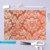 花のヴィンテージの壁紙の背景 薄葉紙 (クラフト)