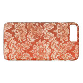 花のヴィンテージの壁紙の背景 Case-Mate iPhoneケース (裏面(横))