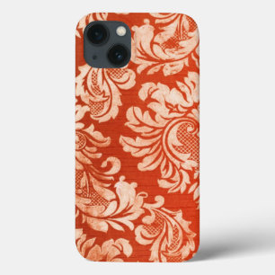 花のヴィンテージの壁紙の背景 iPhone 13ケース