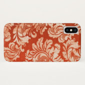 花のヴィンテージの壁紙の背景 Case-Mate iPhoneケース (裏面(横))