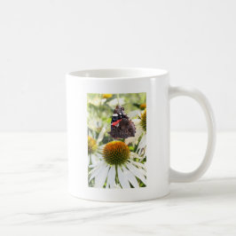 花の上のオオカバマダラ コーヒーマグカップ
