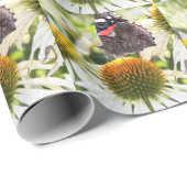 花の上のオオカバマダラ ラッピングペーパー (ロールコーナー)