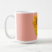 花の上の狼蜘蛛 コーヒーマグカップ (左)