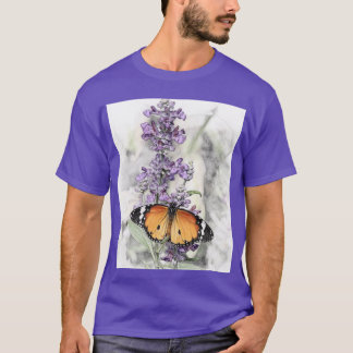 花の上の蝶 1 Tシャツ