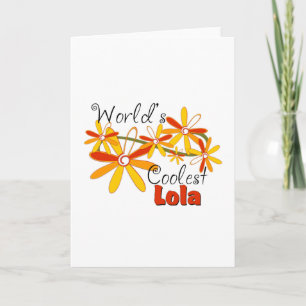 花の世界で最もクールなLola シーズンカード