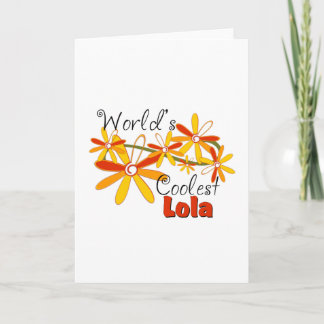 花の世界で最もクールなLola シーズンカード