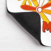 花の世界で最もクールなMemaw マウスパッド (コーナー)