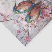 花の中のゴージャスな金魚 薄葉紙 (詳細)