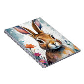 花の中のバニーヘア | ノートブック (右側)