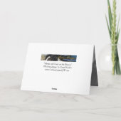 花の中のマレスとフォール – Greeting Card サンキューカード (裏面)