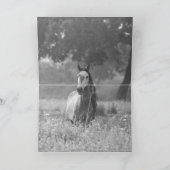 花の中のマレスとフォール – Greeting Card サンキューカード (内部)