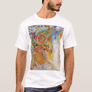 花の中の二人の若い女の子,レドン Tシャツ