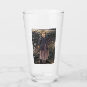 花の中の少女の歩く（バスティアン – レページ） タンブラーグラス (正面)