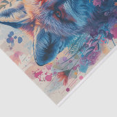 花の中の狐 薄葉紙 (詳細)