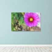 花の中の銀河系 キャンバスプリント (インサイチュ (ウッドフロア))