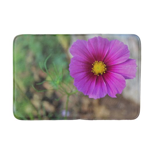 花の中の銀河系 バスマット (正面)