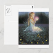 花の中の願い ポストカード (正面/裏面)