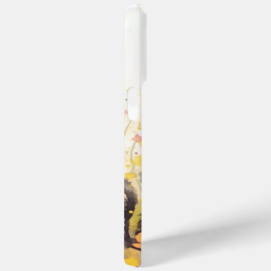 花の中の黒猫 Case-Mate iPhoneケース (裏面 / 右)