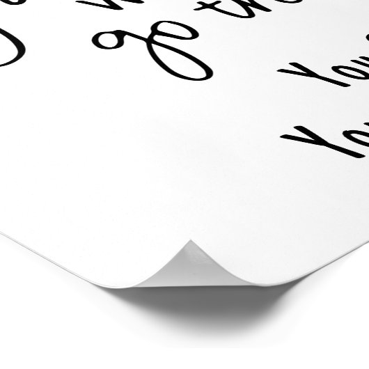 花の中を通って成長する ポスター (角)