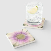 花の中心のコースター ストーンコースター (横)