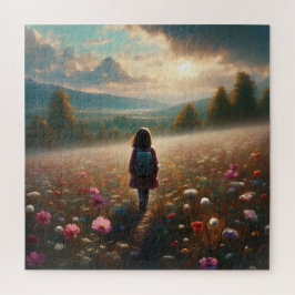 花の中 – 冒険好きな道 ジグソーパズル