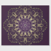 [花の丸み]:イラストレーション。B・バレンタイン ラッピングペーパー (フラット)